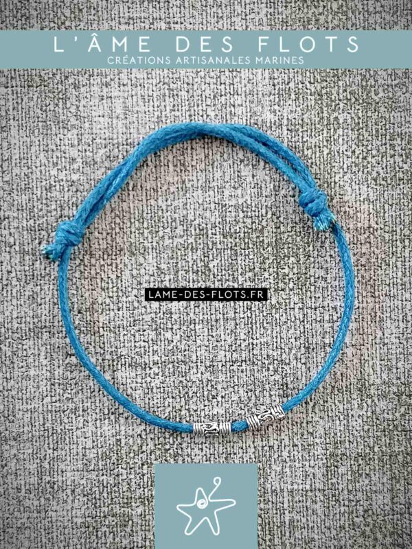 Bracelet turquoise coulissant – Image 2